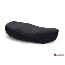 LUIMOTO (Cenno) Rider Seat Covers for the Vespa LX 50 / 150 (06-18)
